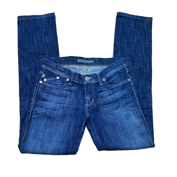 Rock & Republic Dark Wash Jeans Size 27 - Picture 2 of 8